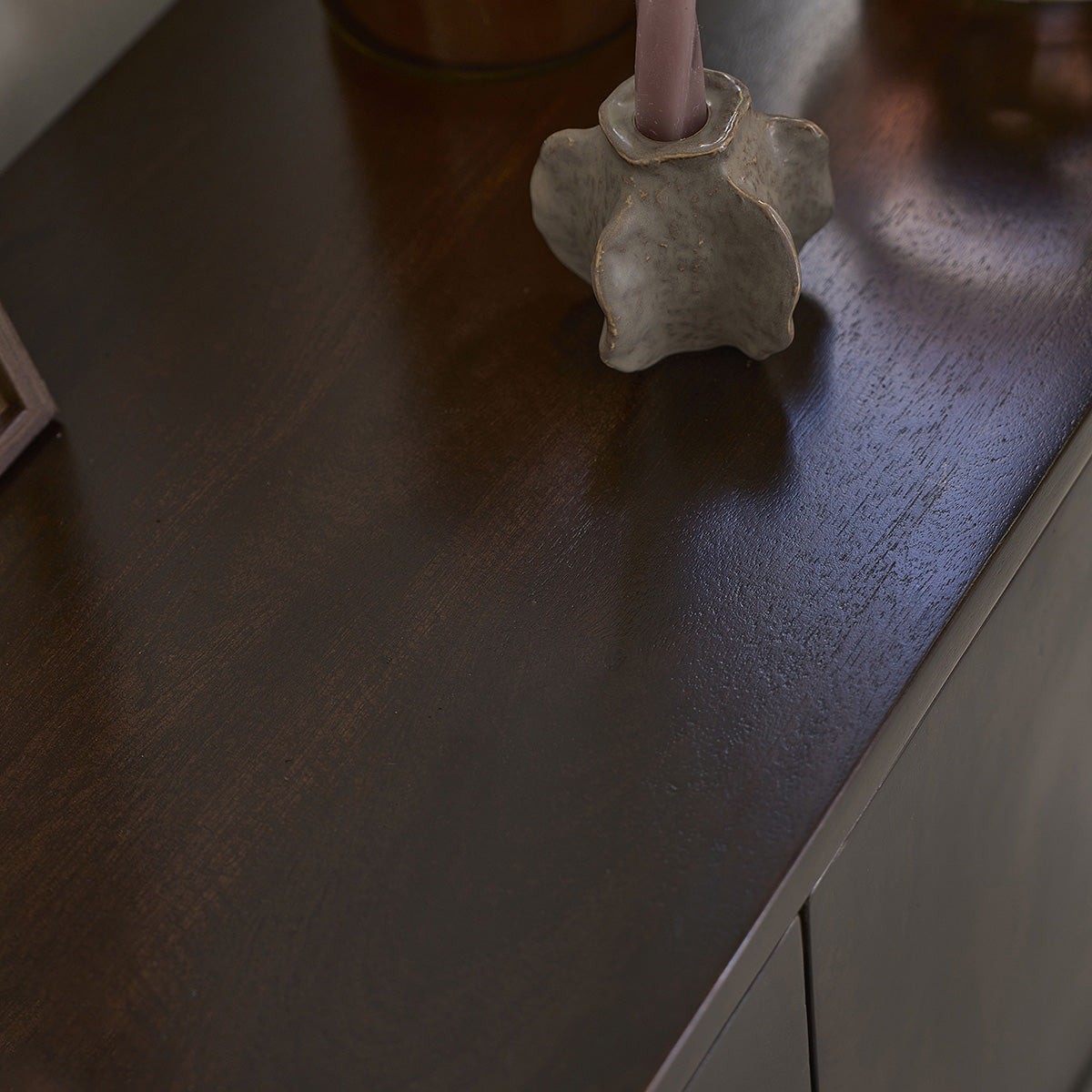 LAZARE - Sideboard aus massivem Mangoholz, 120 cm