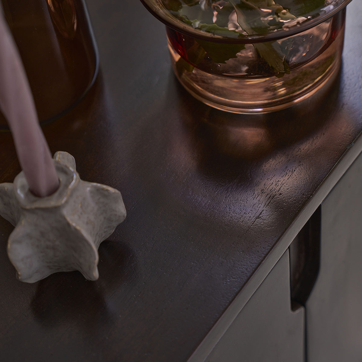 LAZARE - Sideboard aus massivem Mangoholz, 120 cm