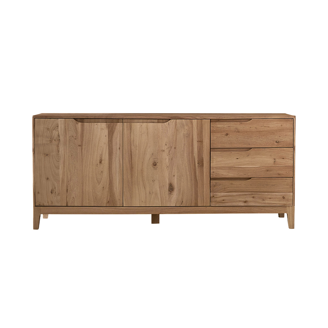 SAMSO - Sideboard aus massivem Akazienholz, 170 cm