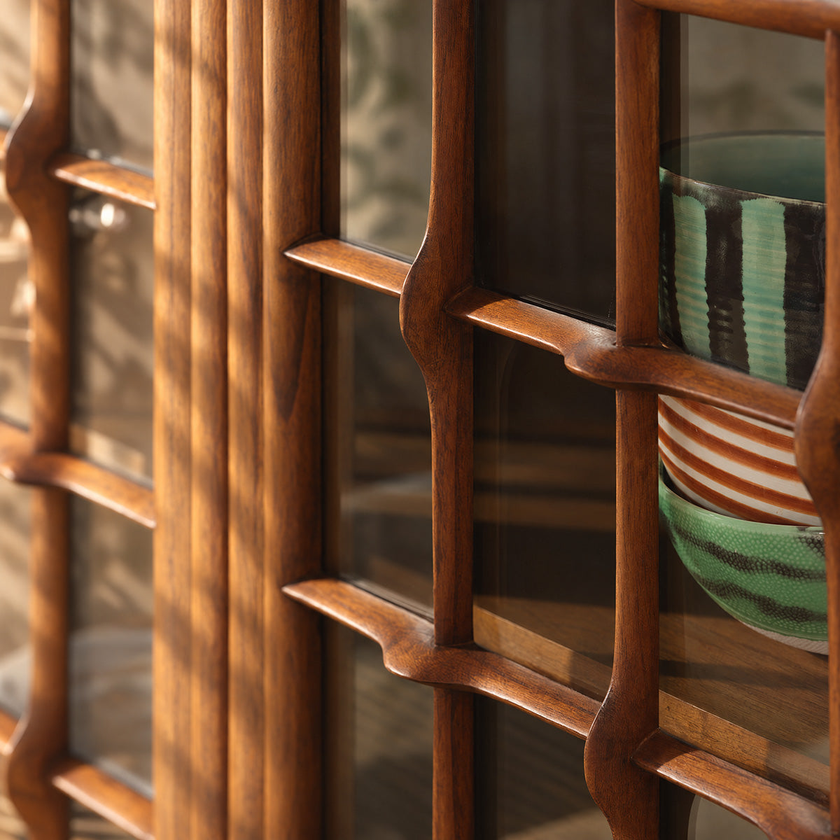 Sideboard aus Mindi-Holz, 155 cm 