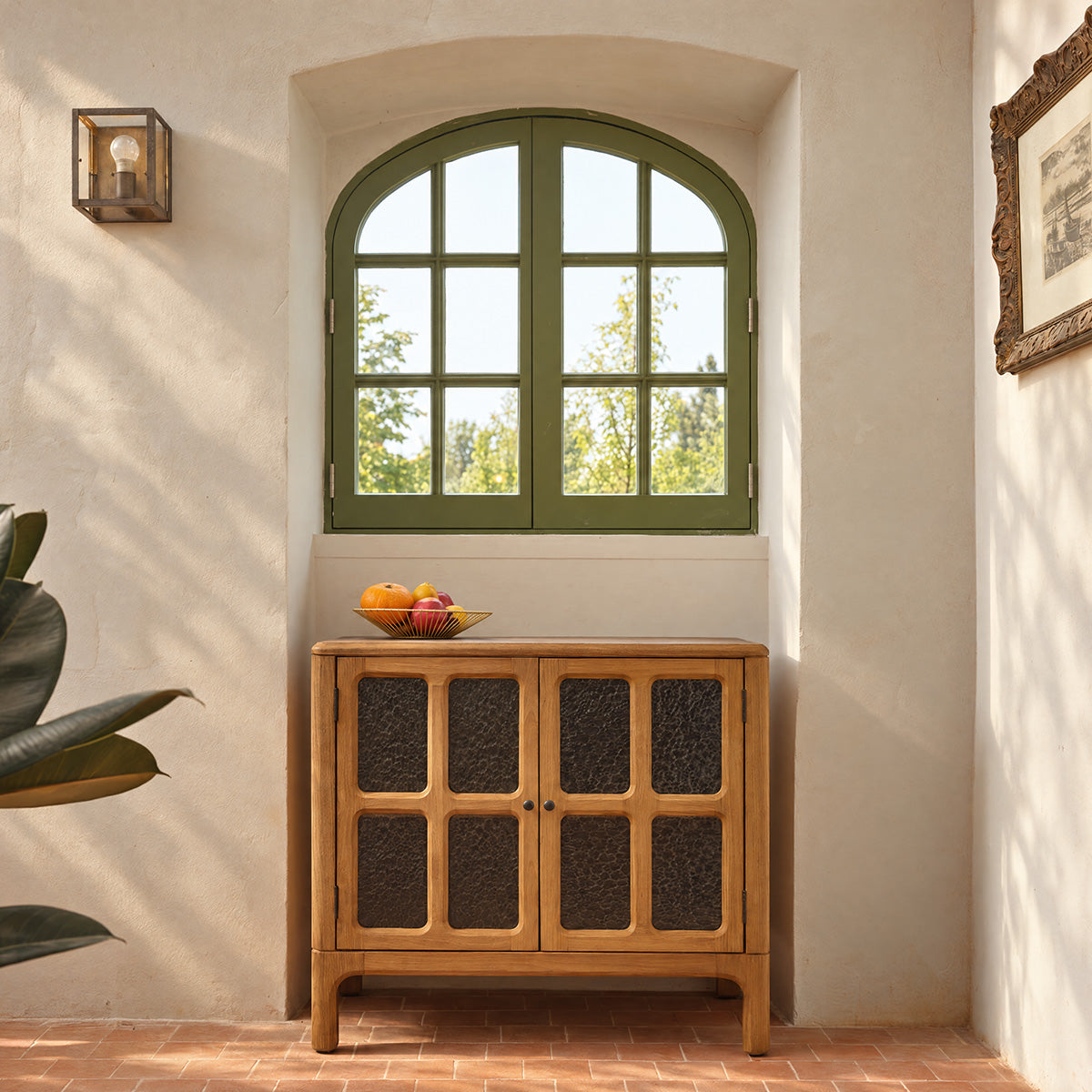 VELDE - Sideboard aus recyceltem Teakholz, 90 cm