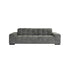 Gerades 4-Sitzer-Sofa aus grünem, gewebtem Samt