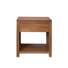 Nachttisch aus massivem Teakholz 50 cm