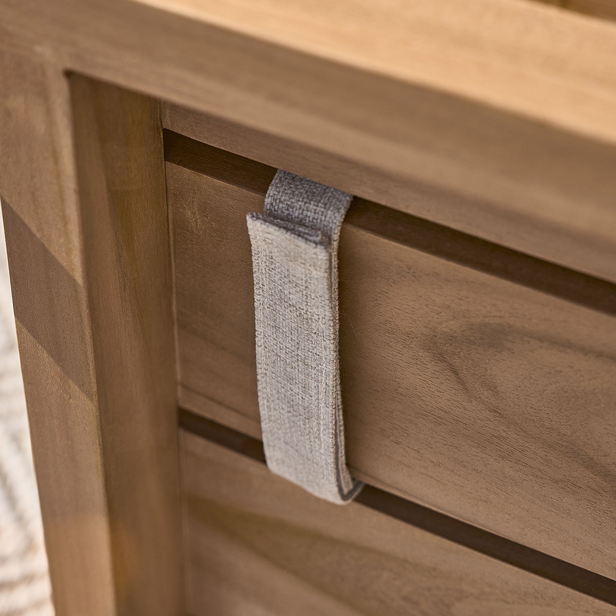 AMBRE - Gartensessel aus massivem Teakholz (Satz von 2)