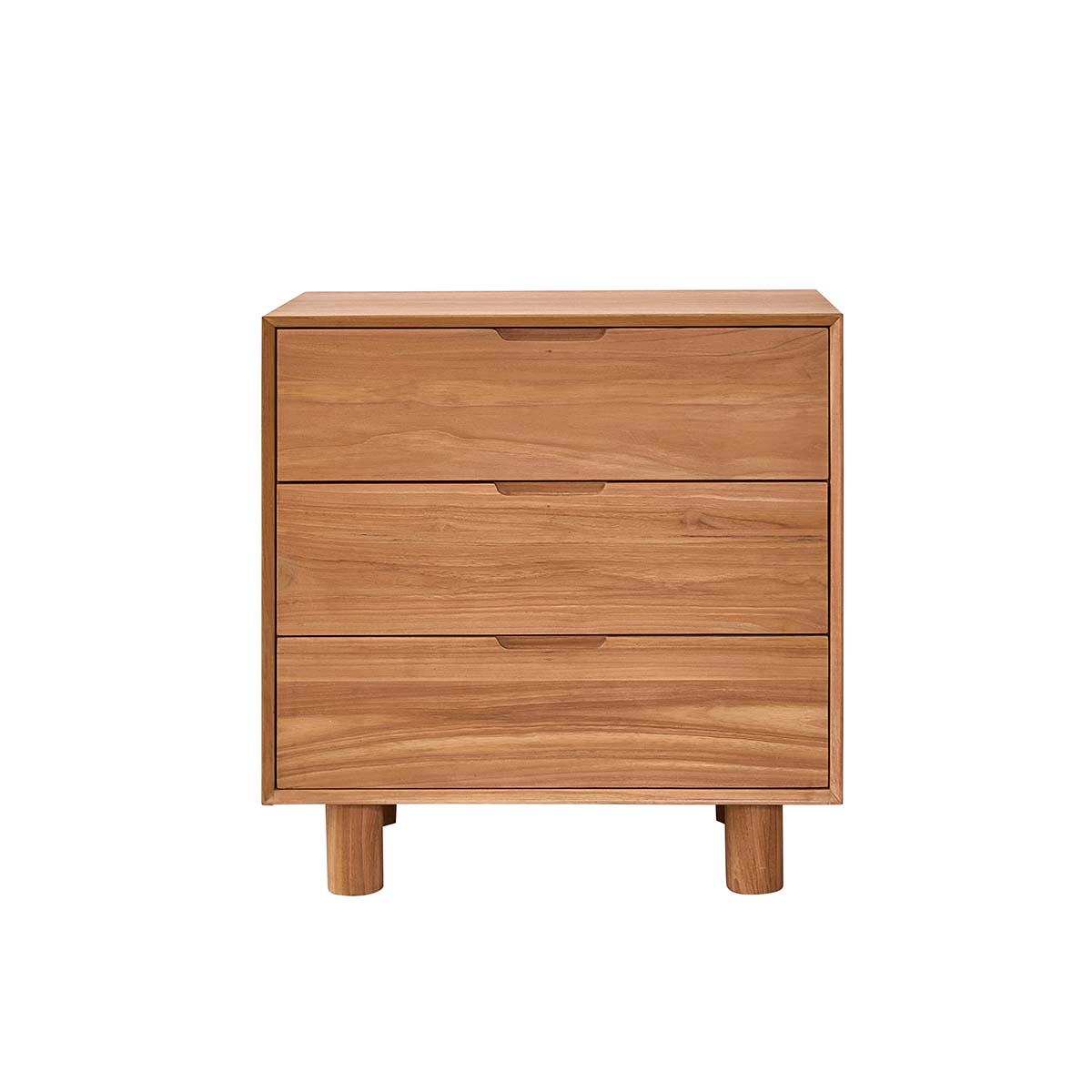 GUSTAVE - Badezimmermöbel aus massivem Teakholz 80 cm