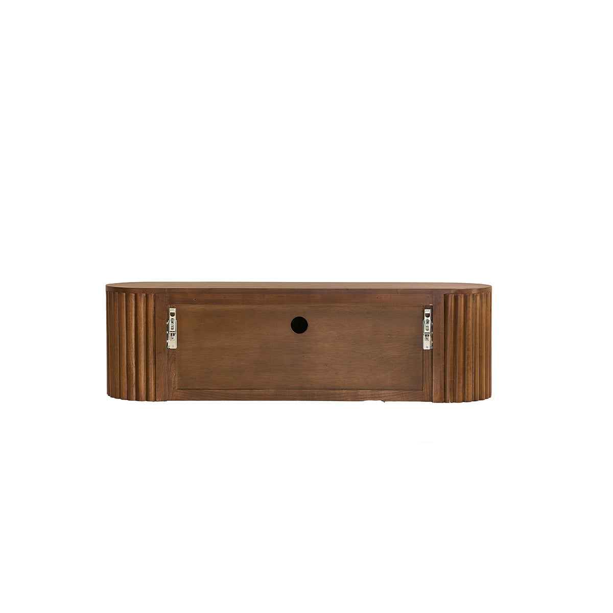TRINIDAD - Hängender TV-Schrank aus Mindi-Holz mit Walnuss-Finish, 140 cm