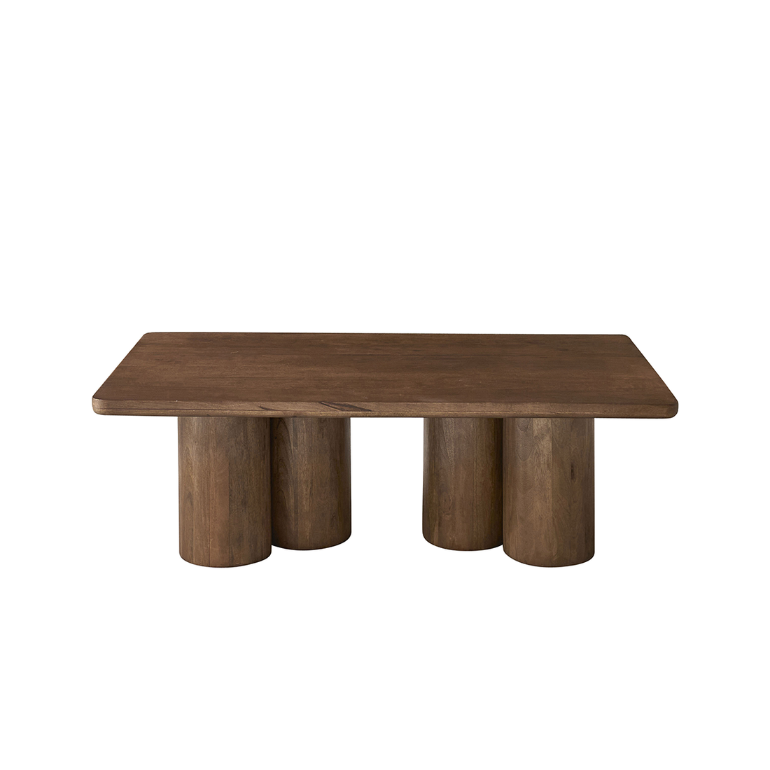 CLEO - Couchtisch aus massivem braunem Mangoholz, 120 cm