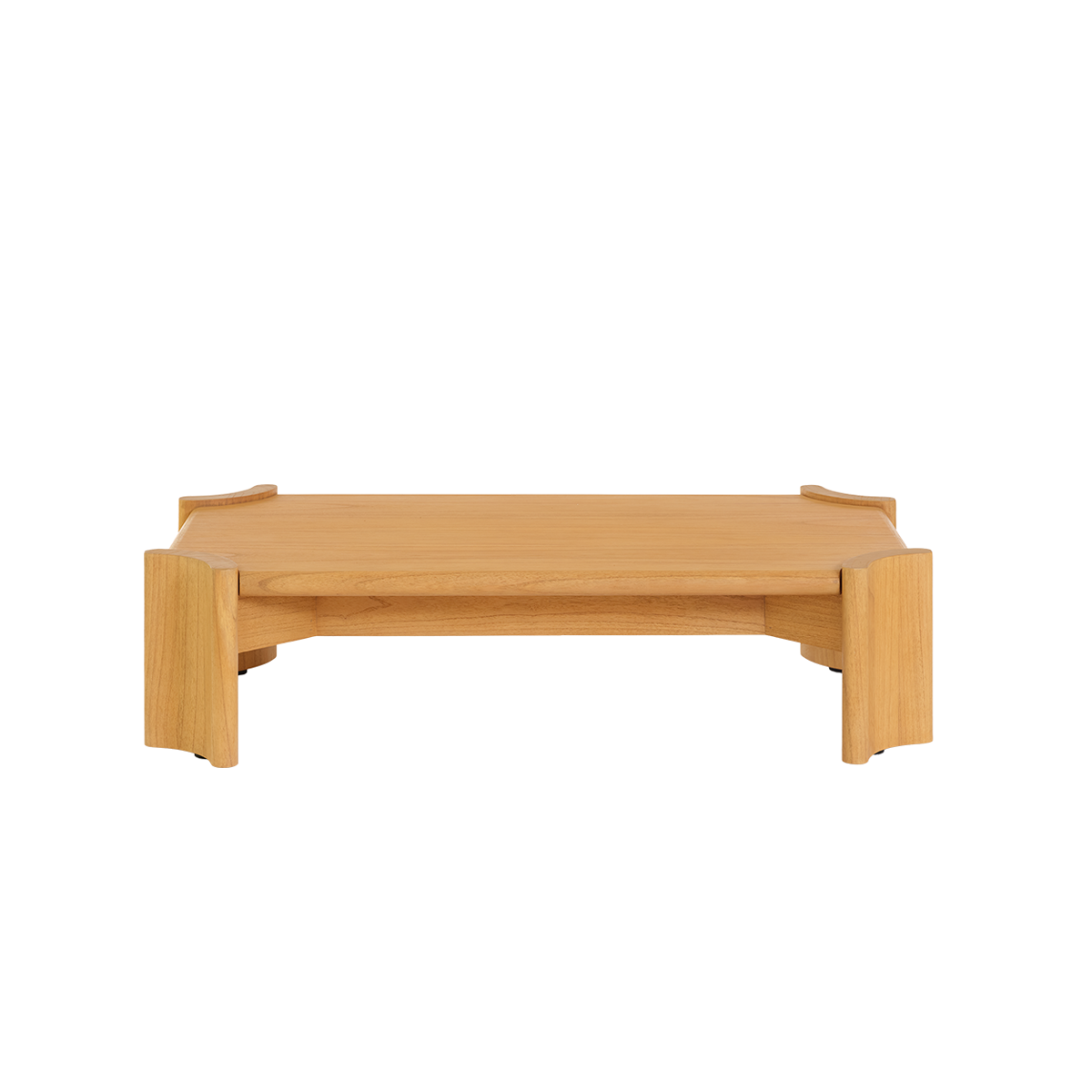 ALVAR - Couchtisch aus naturbelassenem Mindi-Holz, 120 cm
