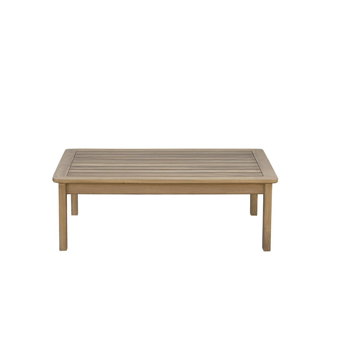 MAORA - Garten-Couchtisch aus massivem Teakholz