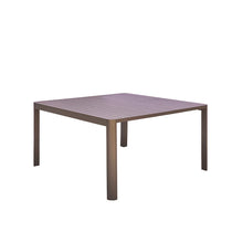Quadratischer ausziehbarer Aluminium-Gartentisch 4/8 pers.