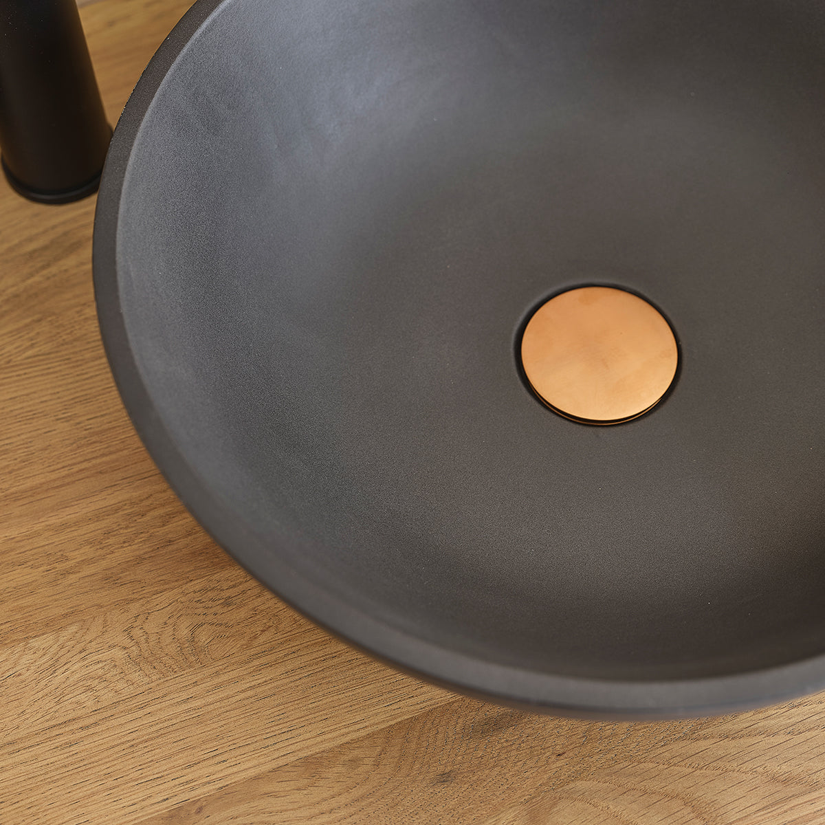 PURE - Betonbecken grau Ø37 cm