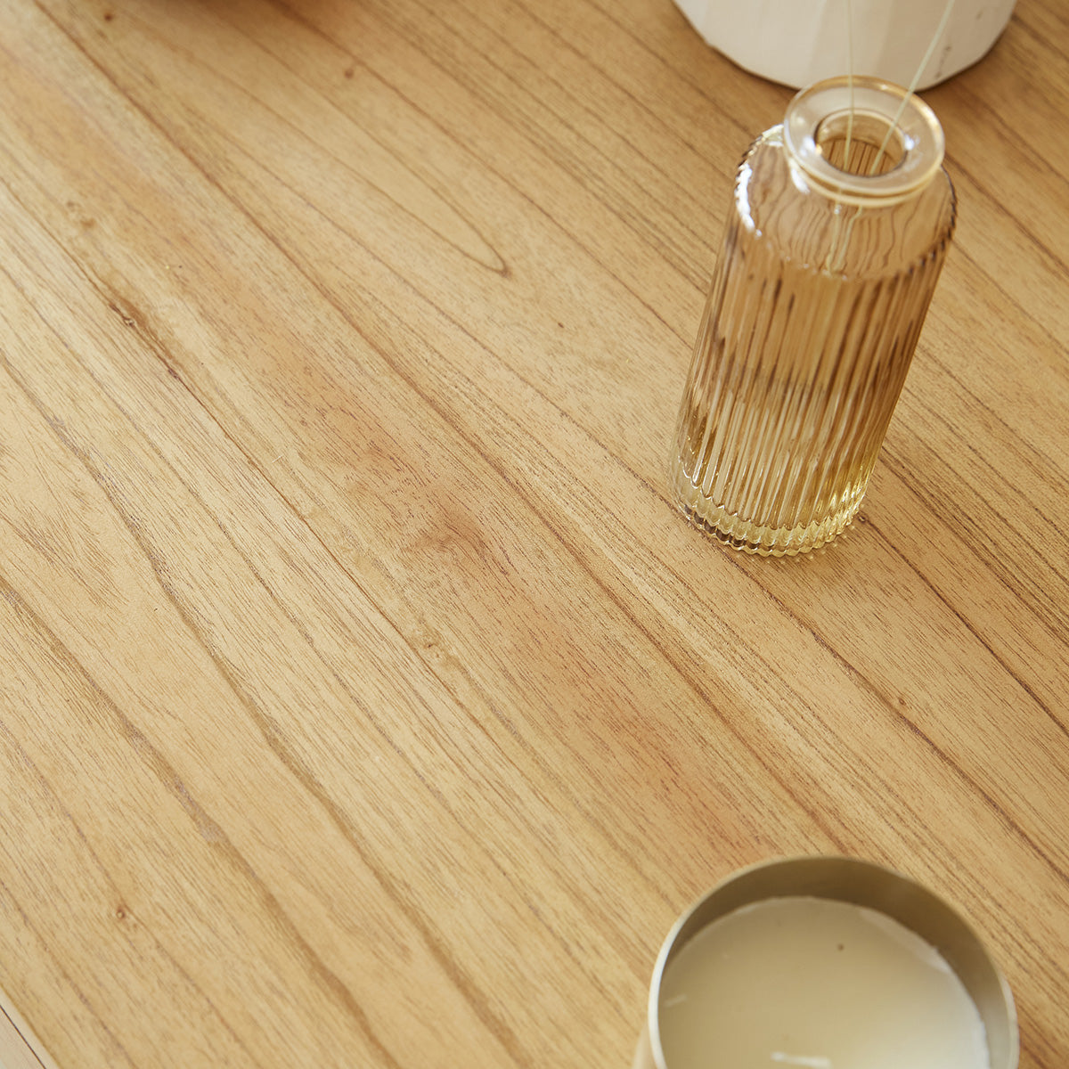 TILO - Couchtisch aus massivem Mindi-Holz 110 cm