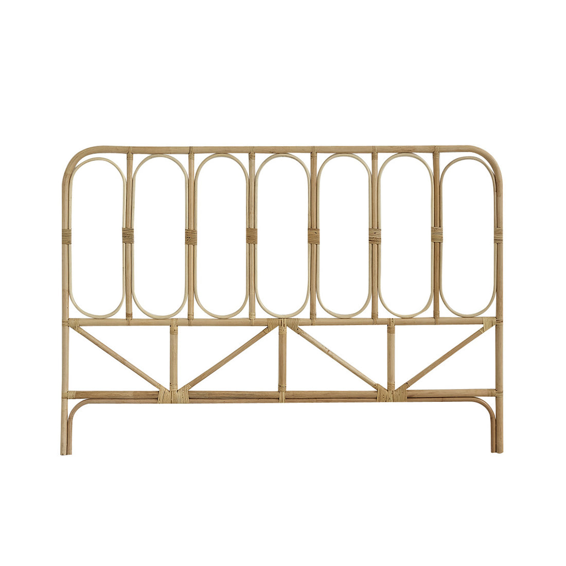 BOHO - Kopfteil aus Rattan 160 cm