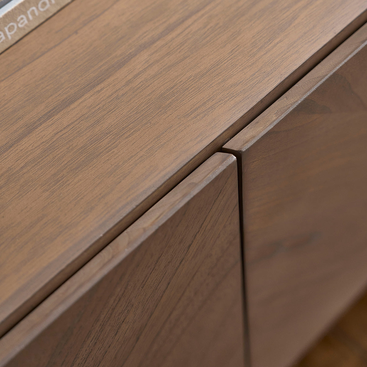 CALIX - Buffet aus Buffet aus massivem Mindi und Metallbeinen 200 cm Mindi und Metallbeinen 200 cm