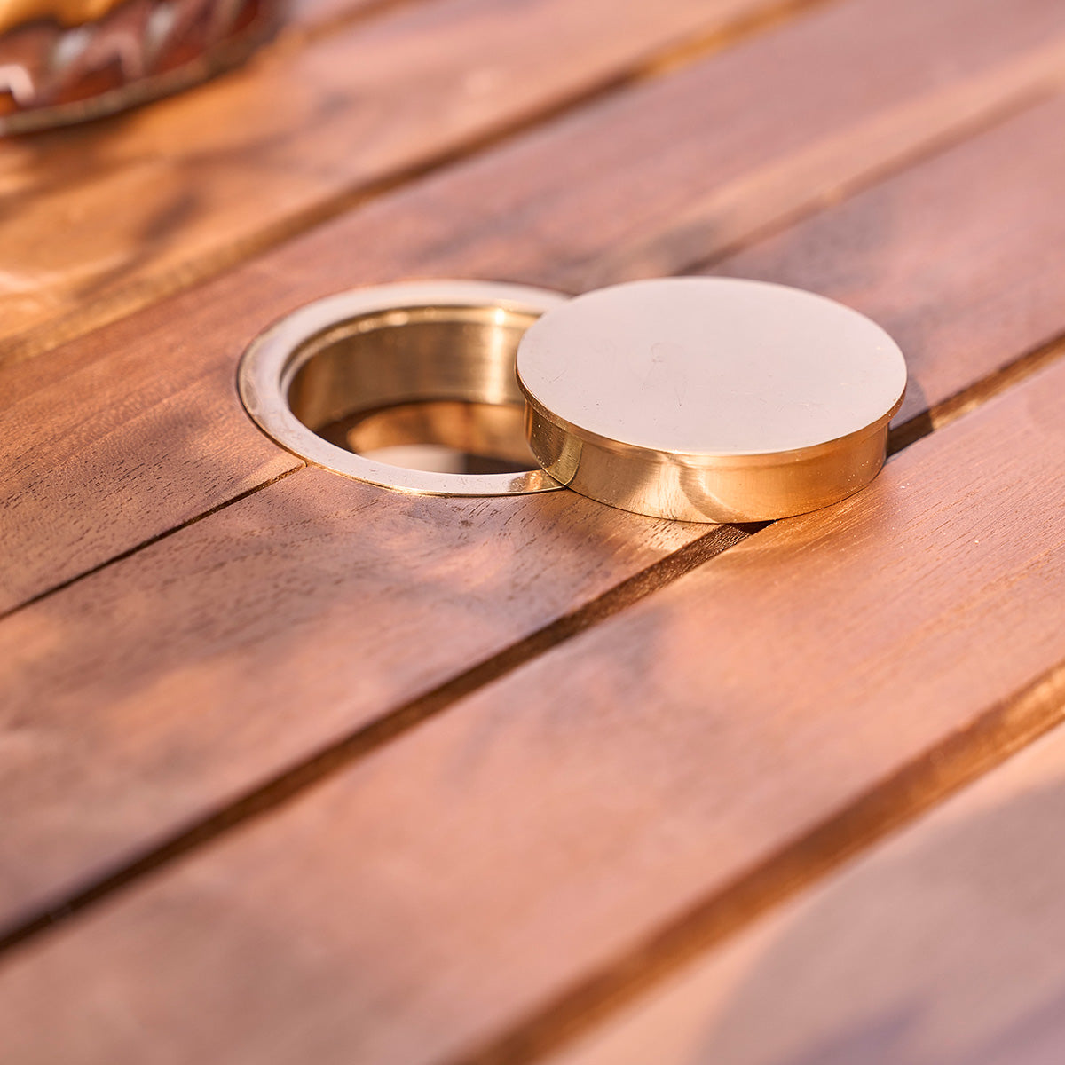 BALI - Ausziehbare Gartenmöbel aus geöltem Teakholz 6/8-Sitzer