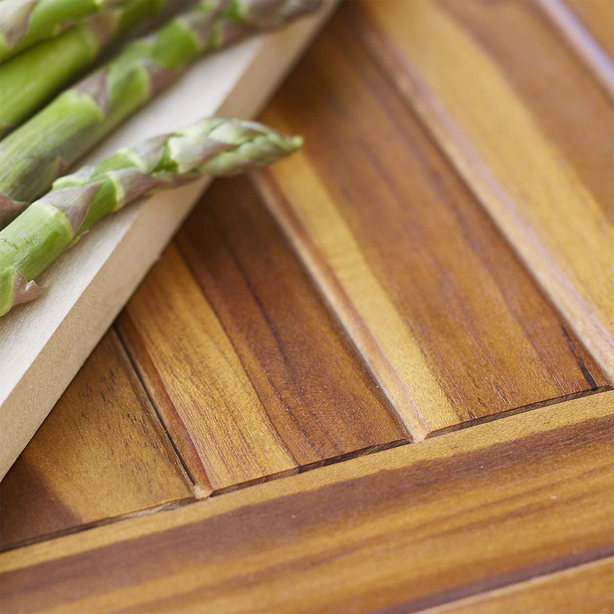 BALI - Ausziehbare Gartenmöbel aus geöltem Teakholz für 6/8 Pers.