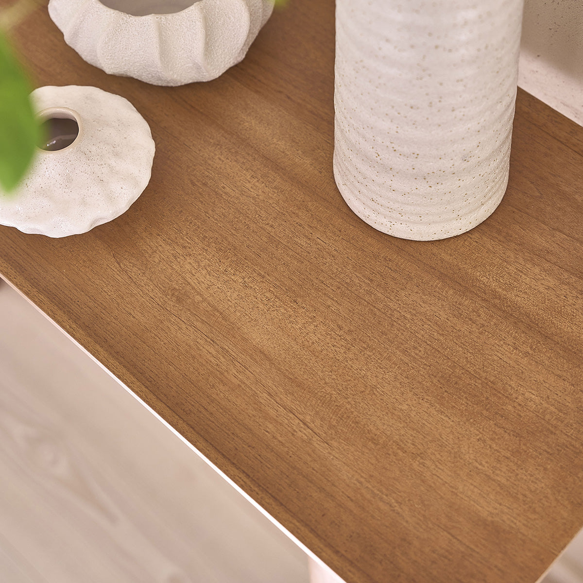 CALMA - Konsole aus massivem Teakholz 120 cm