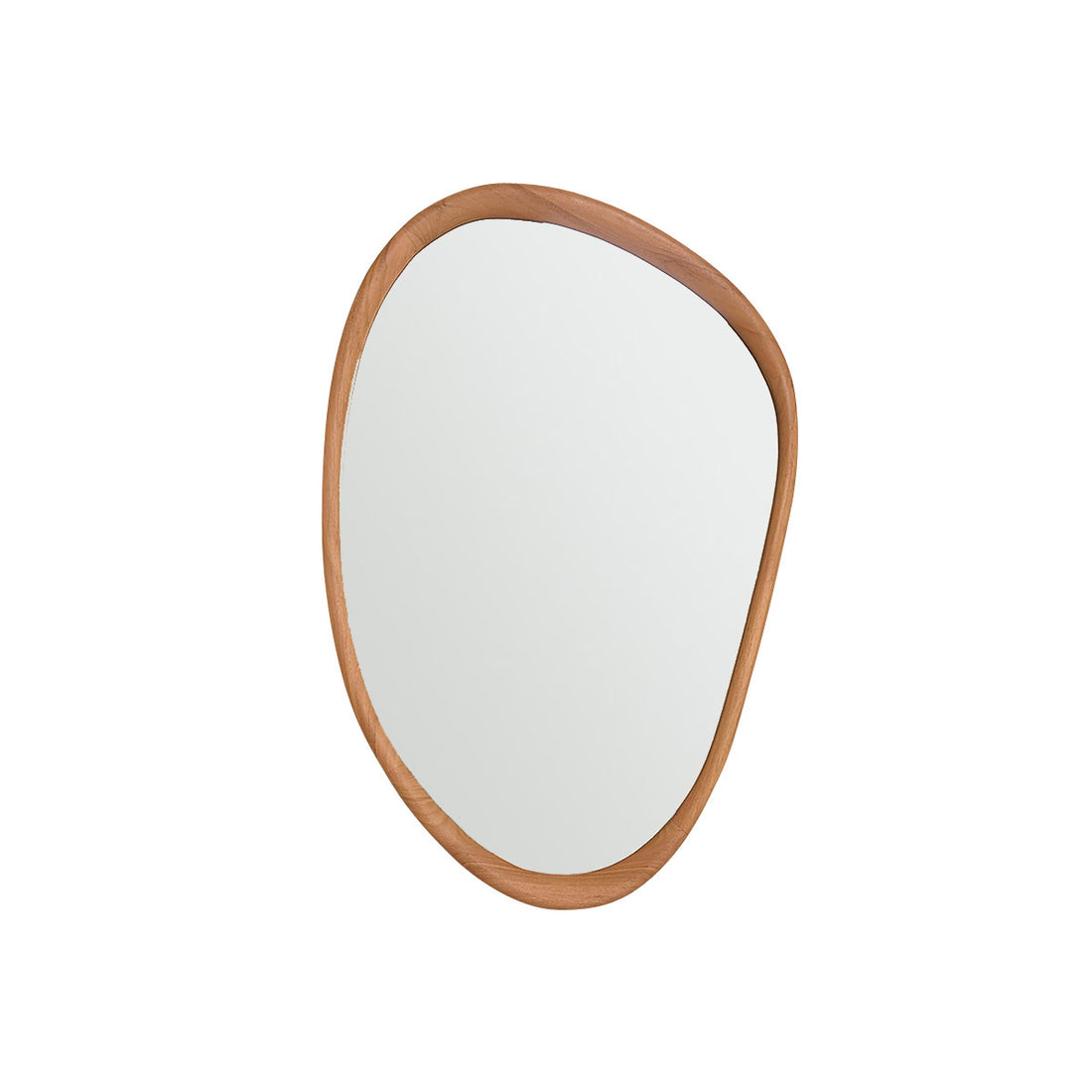 BELIZE - Spiegel aus massivem Teakholz 90x60 cm