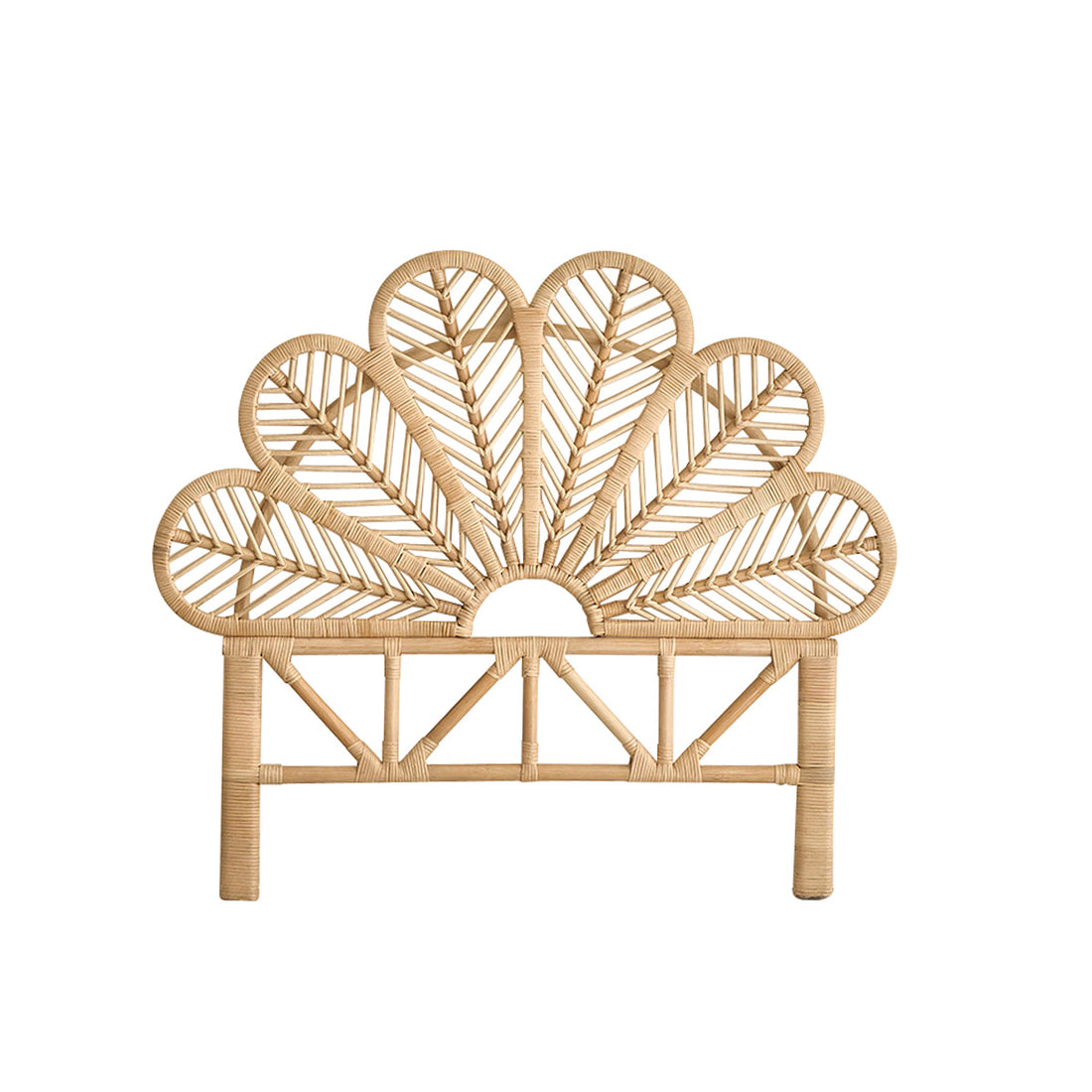 COLETTE - Kopfteil aus Rattan 90 cm