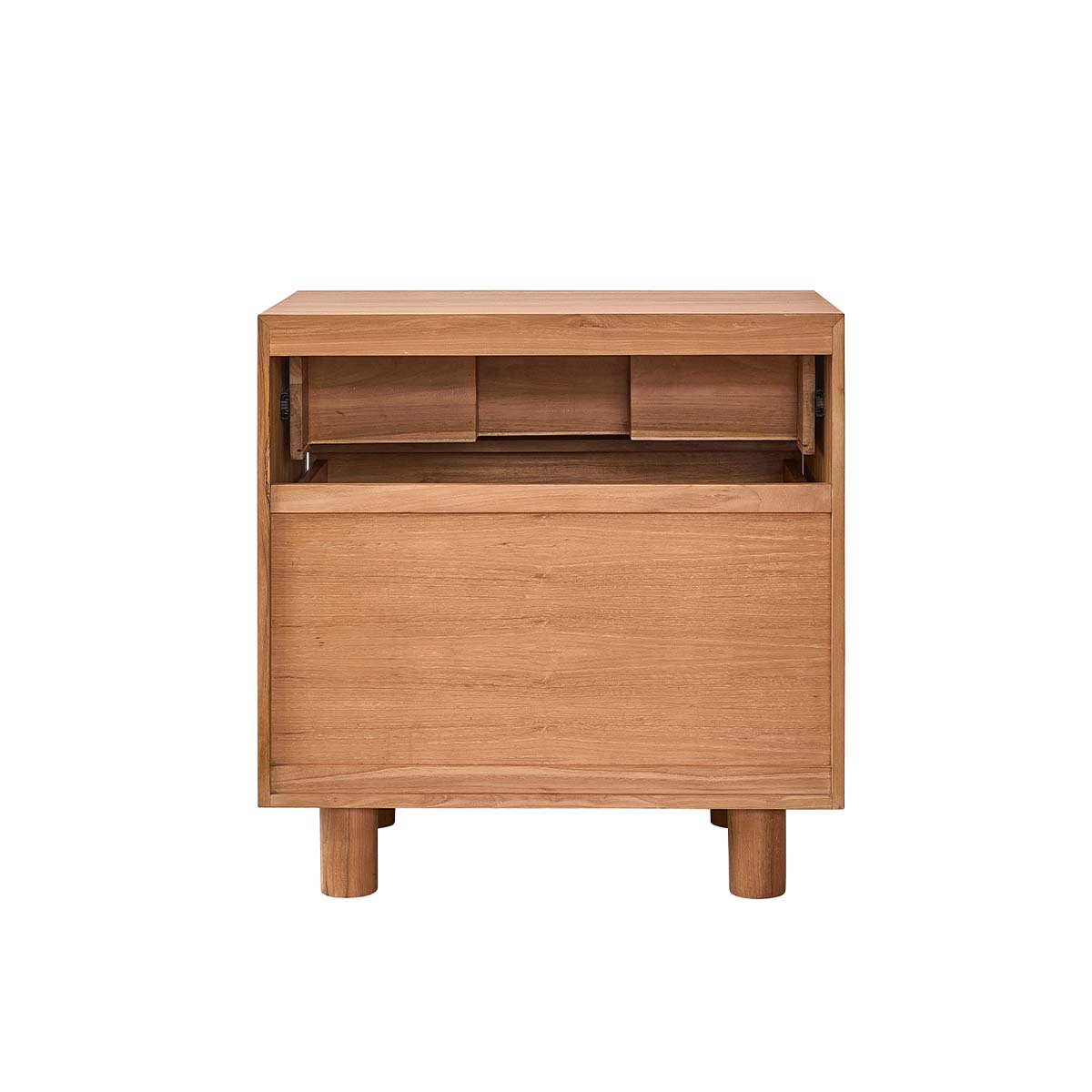 GUSTAVE - Badezimmermöbel aus massivem Teakholz 80 cm