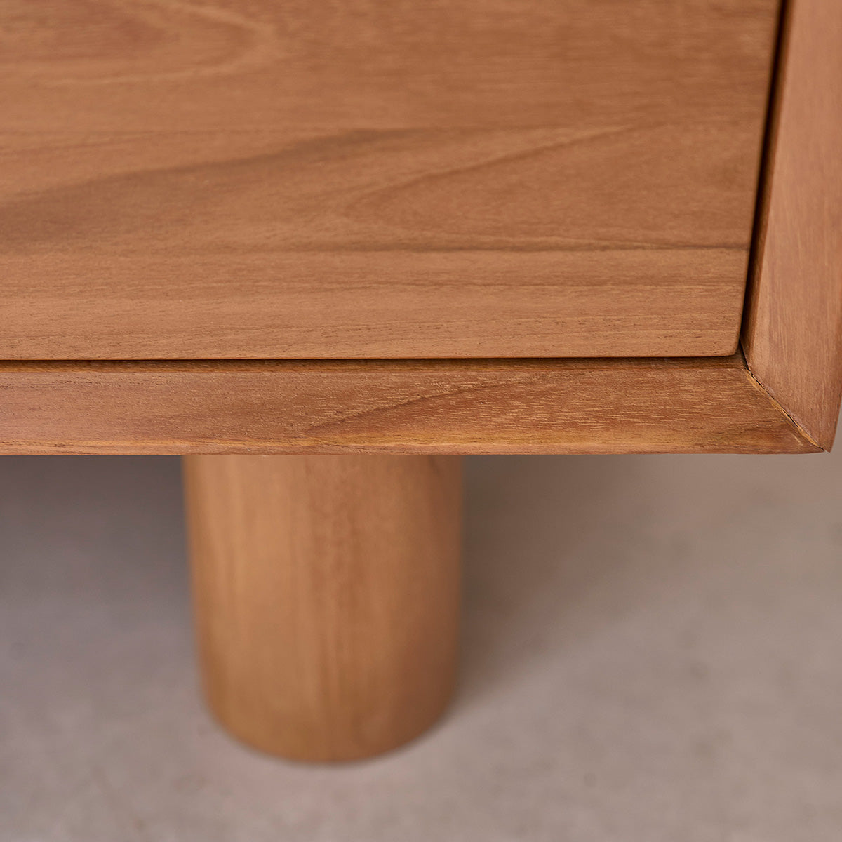 GUSTAVE - Kommode aus Teakholz 80 cm