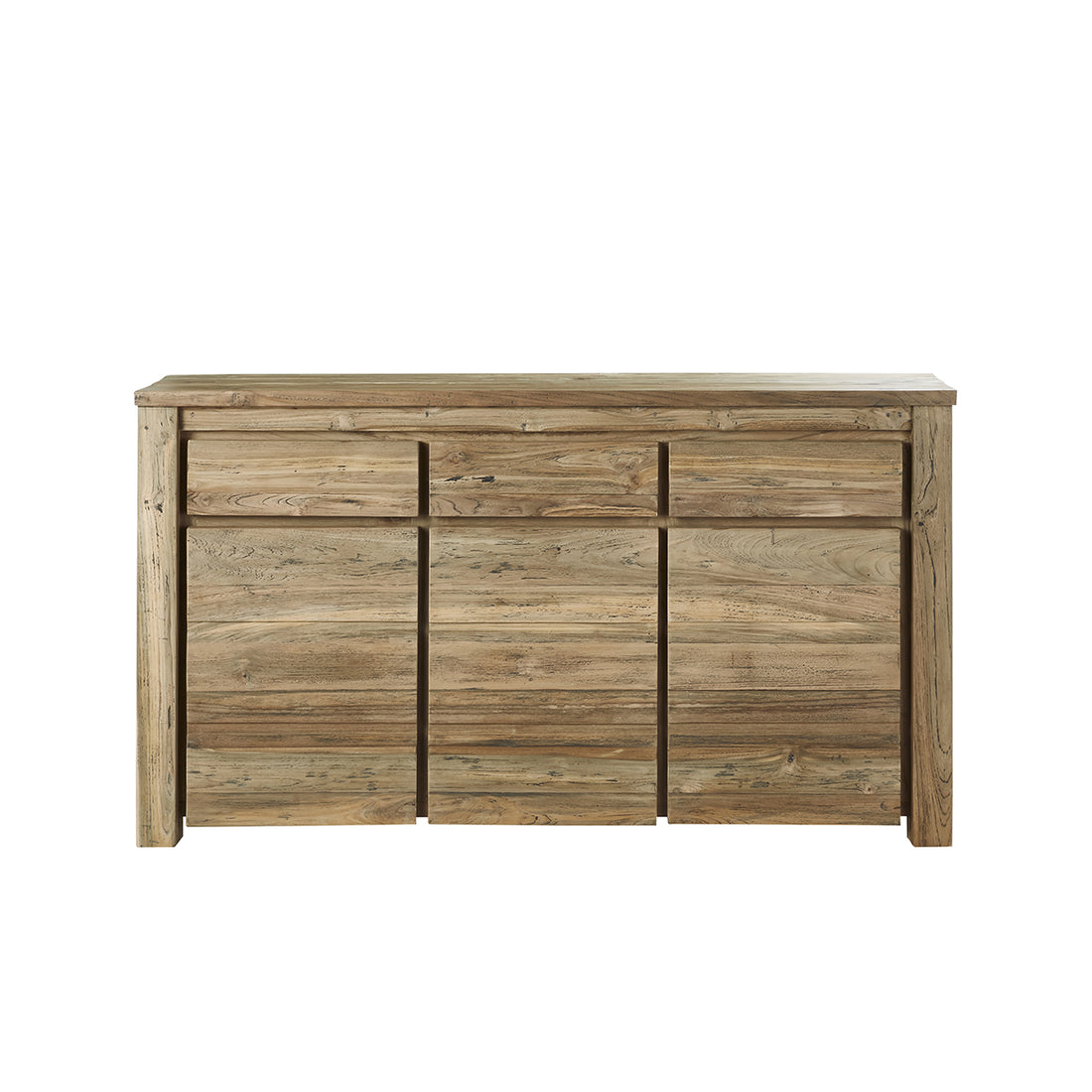 CARGO - Buffet aus massivem recyceltem Teakholz 160 cm