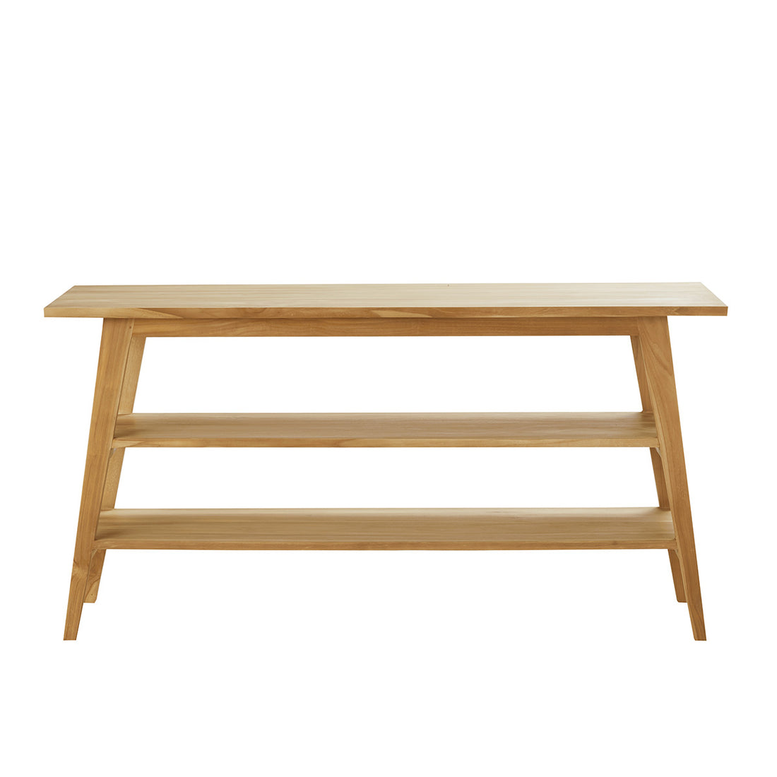 SARA - Badezimmermöbel aus massivem Teakholz 2 Bretter 150 cm