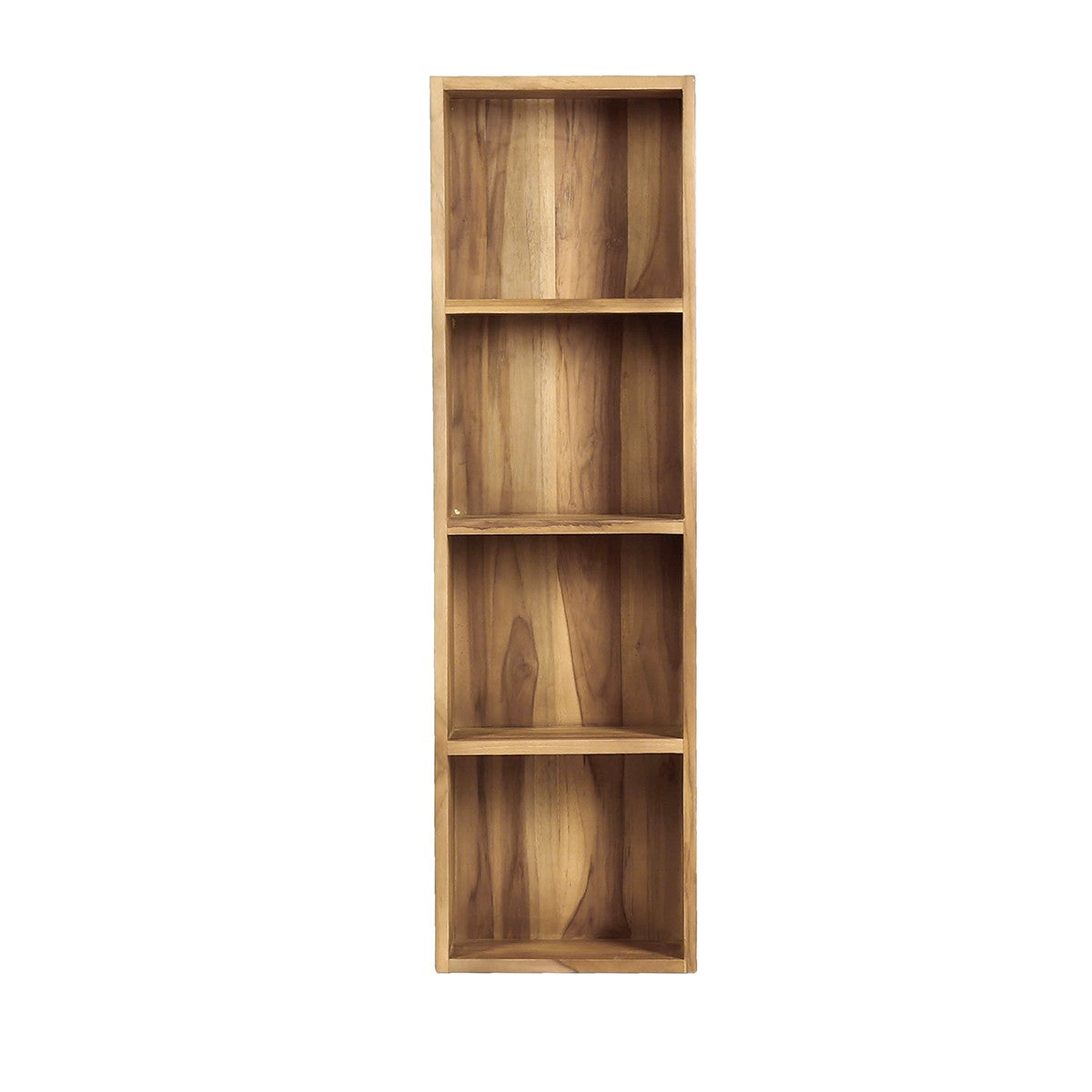 Badezimmersäule aus massivem Teakholz hängend 120 cm