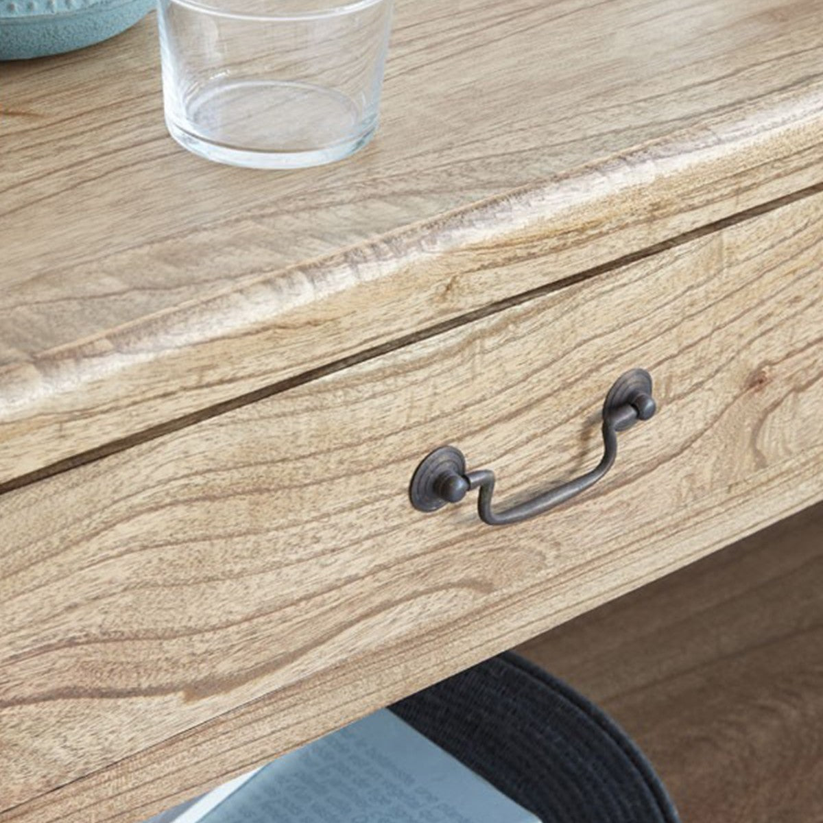 SIMONE - Konsolentisch aus massivem Mindiholz 120 cm